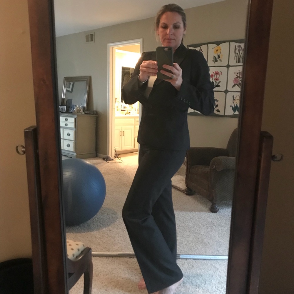 Anne Taylor suit.